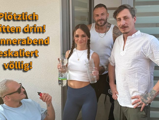 Plötzlich mitten drin! Männerabend eskaliert völlig!